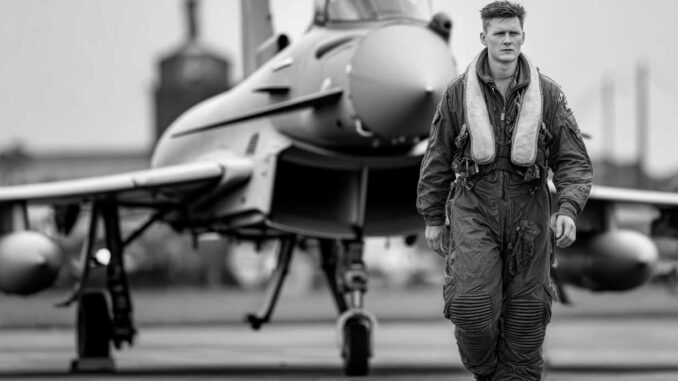 RAF pilote de chasse