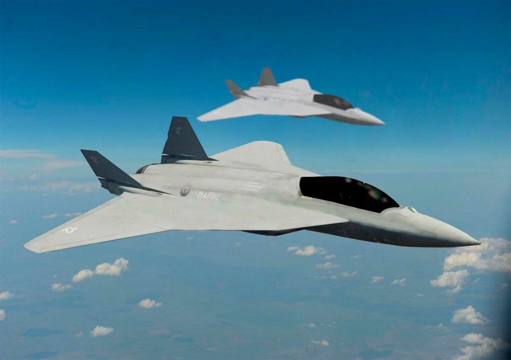 Anatomie de l'avion de chasse de 6e génération