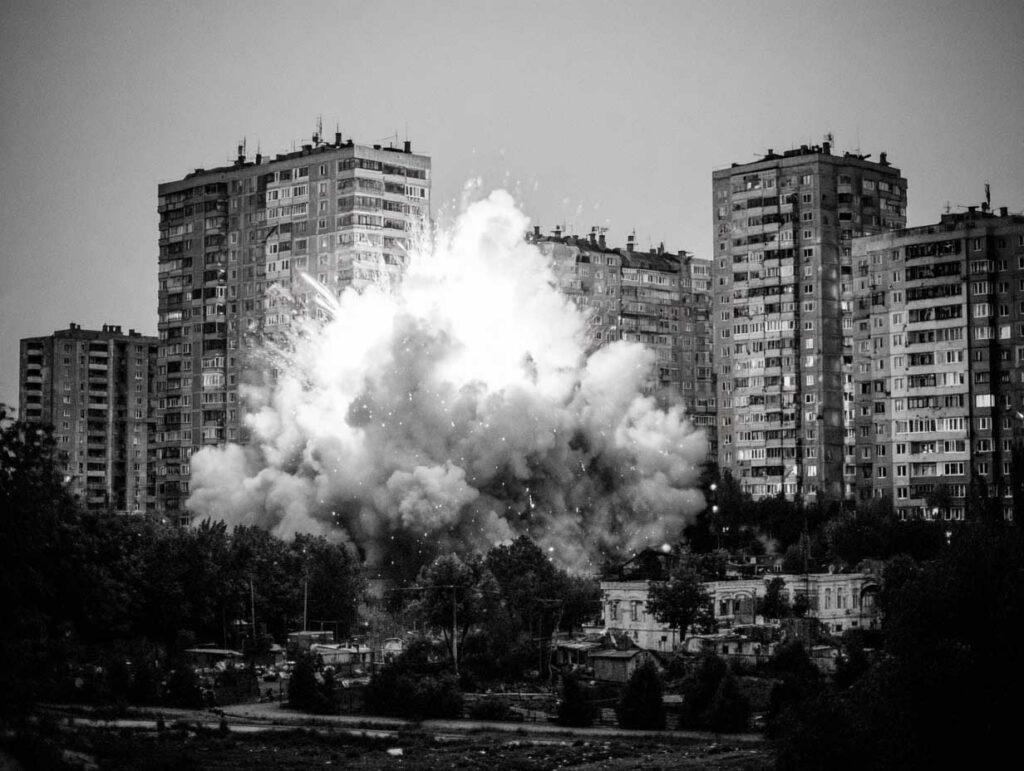 La Russie teste la saturation aérienne totale au-dessus de Kiev