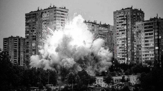 La Russie teste la saturation aérienne totale au-dessus de Kiev