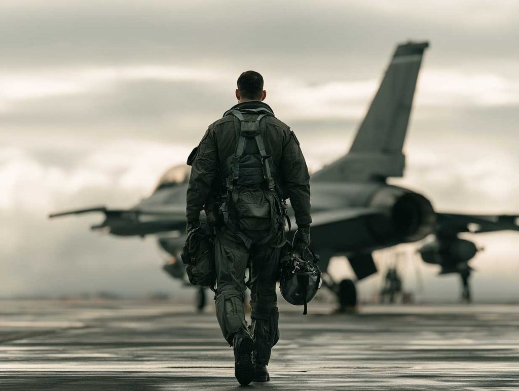 pilote de chasse